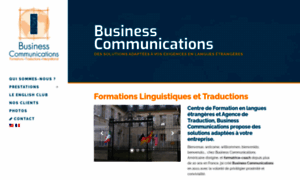 Businesscommunications.fr thumbnail