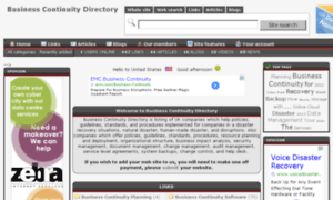 Businesscontinuitydirectory.com thumbnail