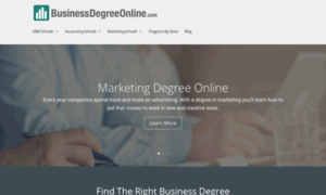 Businessdegreeonlines.com thumbnail