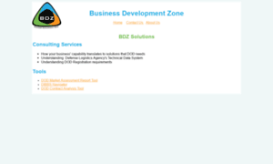 Businessdevelopmentzone.com thumbnail