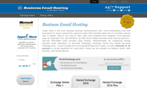 Businessemailhosting.com thumbnail