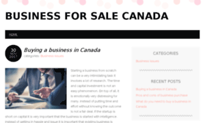 Businessforsale-canada.ca thumbnail