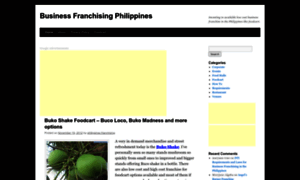 Businessfranchisephilippines.info thumbnail