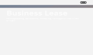 Businesslease.audi.se thumbnail