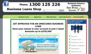 Businessloans.onestoploans.com.au thumbnail