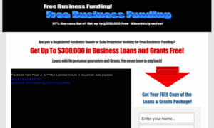 Businessloansandgrantsguide.com thumbnail