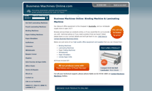 Businessmachinesonline.com thumbnail