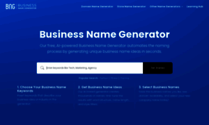 Businessnameideas.com thumbnail