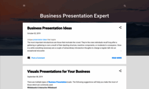 Businesspresentationexperts.blogspot.com thumbnail