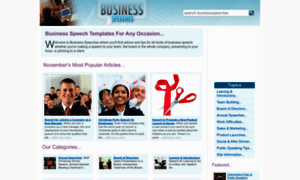 Businessspeeches.co.uk thumbnail