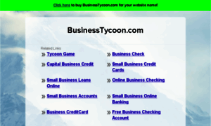Businesstycoon.com thumbnail
