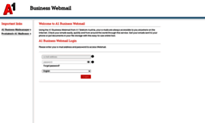 Businesswebmail.a1.net thumbnail