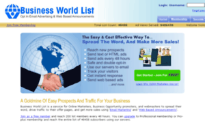 Businessworldlist2.com thumbnail