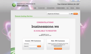 Businesszone.ws thumbnail
