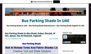 Busparkingshadeinuae.wordpress.com thumbnail