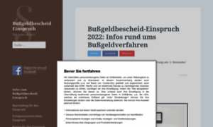 Bussgeldbescheid-einspruch.com thumbnail