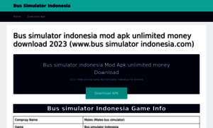 Bussimulatorindonesia.com thumbnail