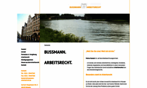 Bussmann-arbeitsrecht.de thumbnail