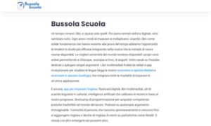 Bussolascuola.it thumbnail