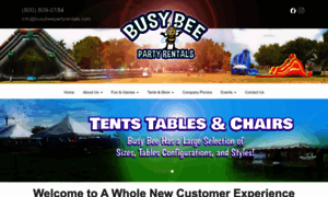 Busybeepartyrentals.com thumbnail