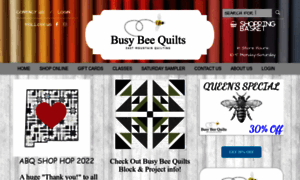 Busybeequilts.com thumbnail