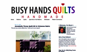 Busyhandsquilts.blogspot.com thumbnail