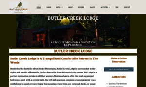 Butlercreeklodge.com thumbnail