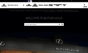Butlerlexus.com thumbnail