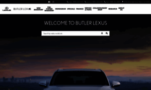 Butlerlexus.com thumbnail