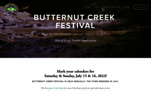 Butternutcreekfestival.com thumbnail