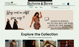 Buttonsnbows.in thumbnail