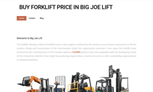 Buy-forklift-price-bigjoelift.zohosites.com thumbnail