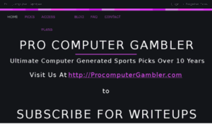 Buy.procomputergambler.com thumbnail