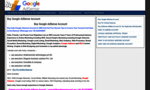 Buyadsenseaccount.org thumbnail