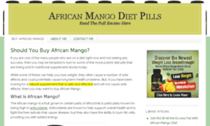 Buyafricanmangodietpills.com thumbnail
