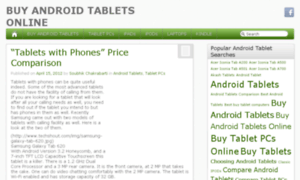 Buyandroidtabletsonline.com thumbnail