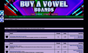 Buyavowel.boards.net thumbnail