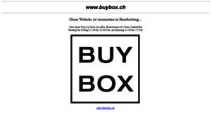 Buybox.ch thumbnail