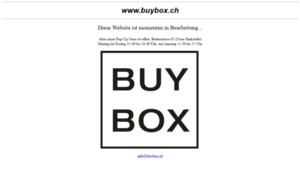 Buybox24.ch thumbnail