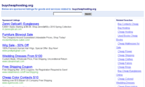 Buycheaphosting.org thumbnail