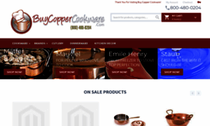 Buycoppercookware.com thumbnail