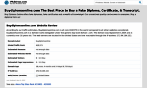 Buydiplomaonline.com.ipaddress.com thumbnail