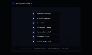 Buydomainname.in thumbnail