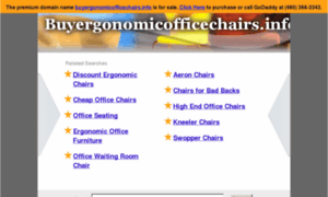Buyergonomicofficechairs.info thumbnail