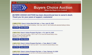 Buyerschoiceauction.com thumbnail