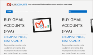 Buygmailaccounts.co thumbnail