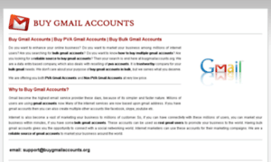 Buygmailaccounts.org thumbnail