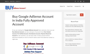 Buygoogleadsenseaccount.in thumbnail