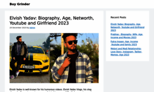 Buygrinder.in thumbnail