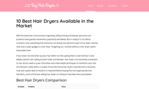 Buyhairdryers.com thumbnail